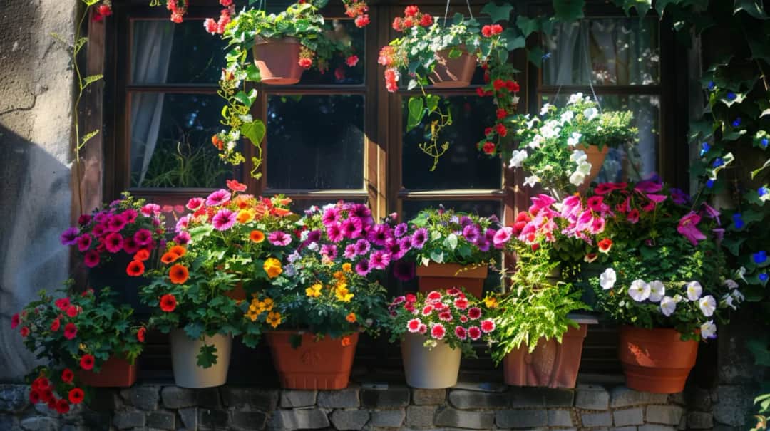 Kwiaty na parapet zewnętrzny - Jakie wybrać do domu?