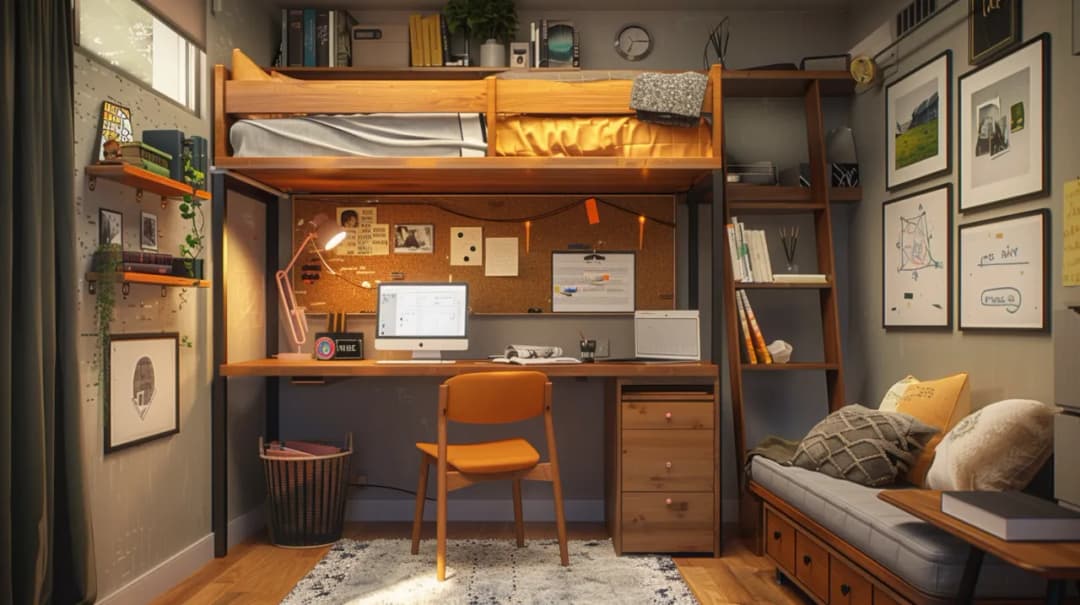 Pokój studenta - Aranżacje i pomysły na urządzenie